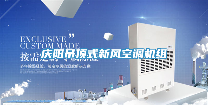 慶陽吊頂式新風空調機組