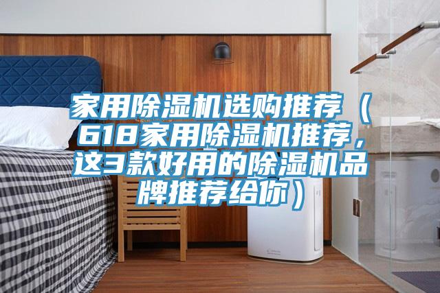 家用除濕機選購推薦（618家用除濕機推薦，這3款好用的除濕機品牌推薦給你）