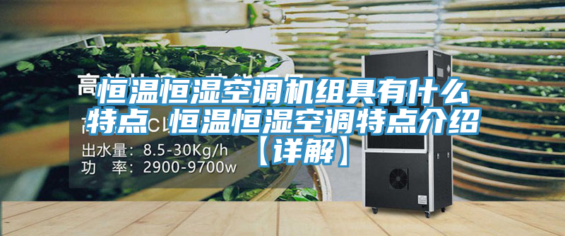恒溫恒濕空調機組具有什么特點 恒溫恒濕空調特點介紹【詳解】