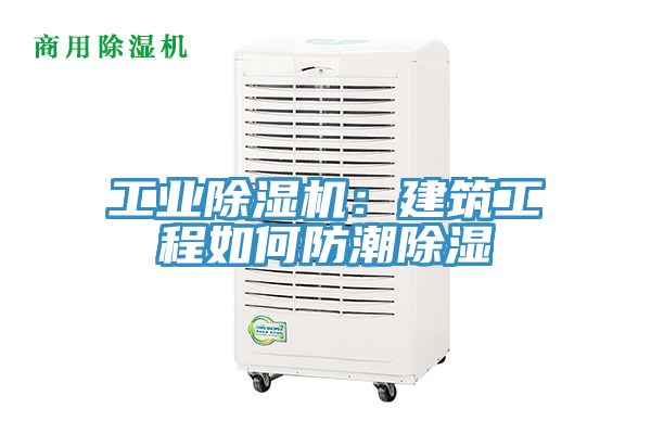 工業除濕機：建筑工程如何防潮除濕