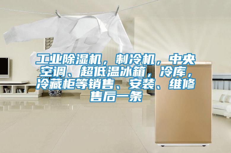 工業除濕機，制冷機，中央空調、超低溫冰箱，冷庫，冷藏柜等銷售、安裝、維修售后一條