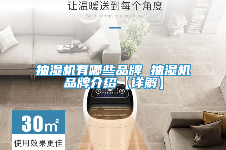 抽濕機有哪些品牌 抽濕機品牌介紹【詳解】