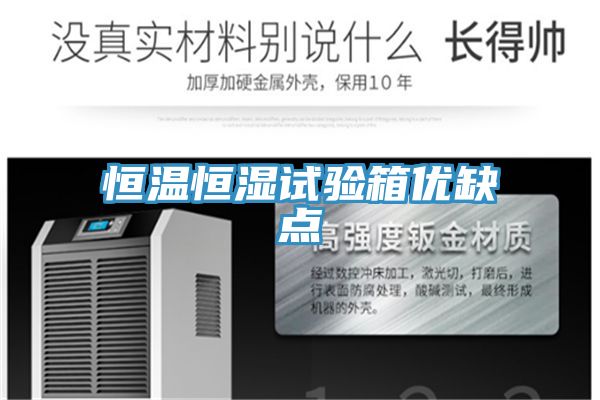 恒溫恒濕試驗箱優缺點