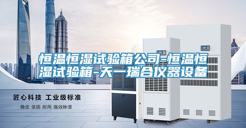 恒溫恒濕試驗箱公司-恒溫恒濕試驗箱-天一瑞合儀器設備