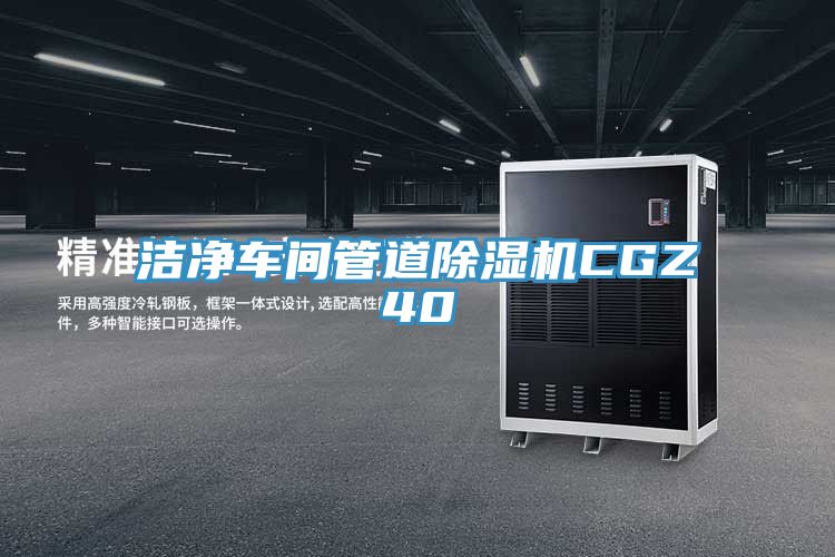 潔凈車間管道除濕機CGZ40