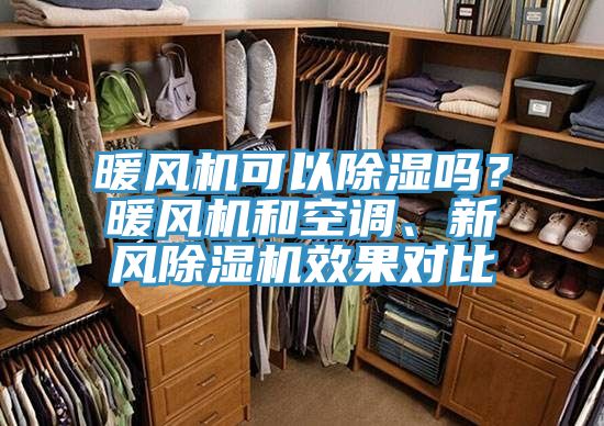 暖風機可以除濕嗎？暖風機和空調、新風除濕機效果對比