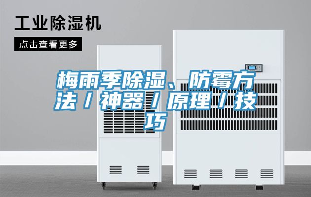梅雨季除濕、防霉方法/神器/原理/技巧