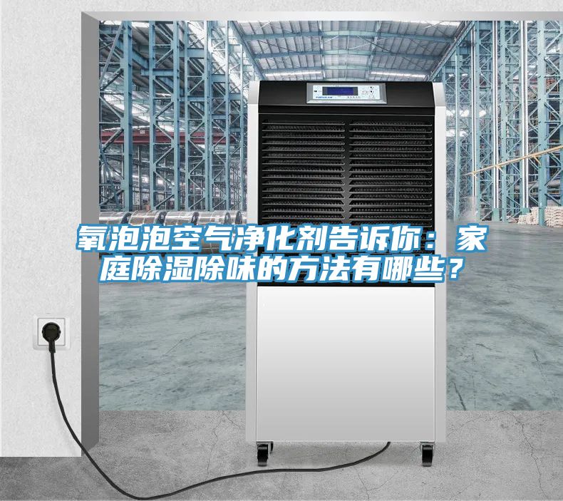 氧泡泡空氣凈化劑告訴你:家庭除濕除味的方法有哪些?