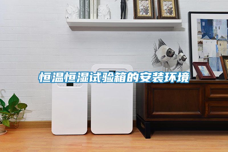 恒溫恒濕試驗(yàn)箱的安裝環(huán)境