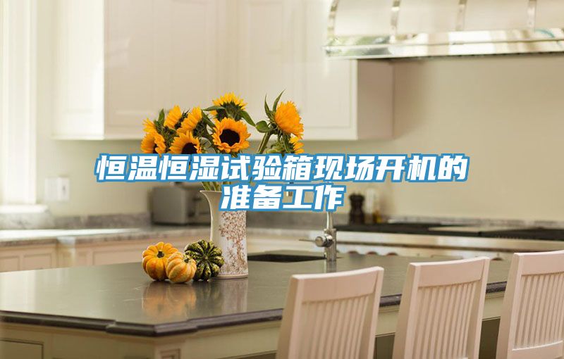 恒溫恒濕試驗(yàn)箱現(xiàn)場(chǎng)開機(jī)的準(zhǔn)備工作