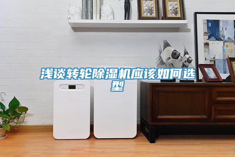 淺談轉(zhuǎn)輪除濕機應該如何選型