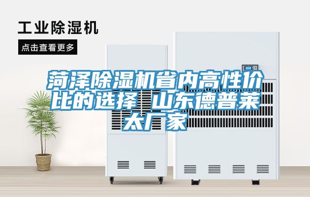 菏澤除濕機省內高性價比的選擇 山東德普萊太廠家