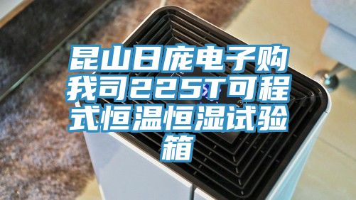 昆山日龐電子購我司225T可程式恒溫恒濕試驗(yàn)箱