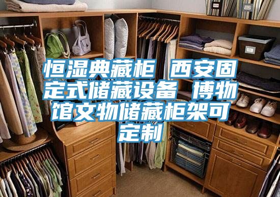 恒濕典藏柜 西安固定式儲藏設備 博物館文物儲藏柜架可定制