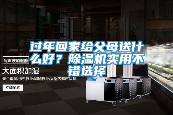 過年回家給父母送什么好？除濕機實用不錯選擇