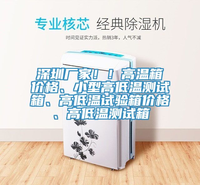 深圳廠家！！高溫箱價格、小型高低溫測試箱、高低溫試驗箱價格、高低溫測試箱