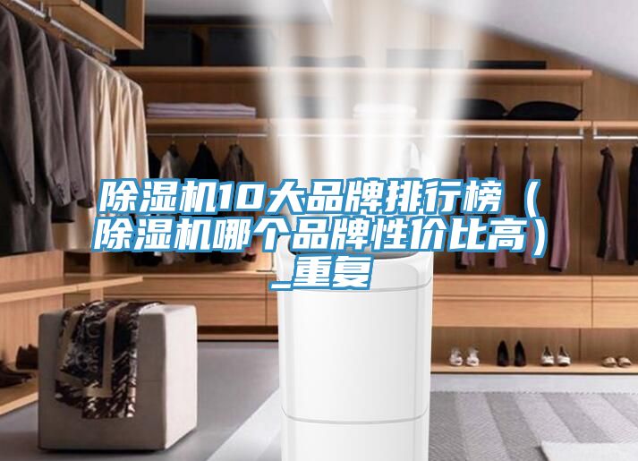 除濕機10大品牌排行榜(除濕機哪個品牌性價比高)_重復