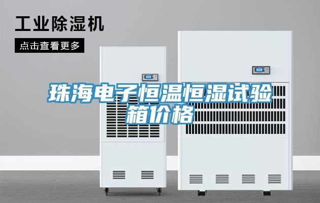珠海電子恒溫恒濕試驗(yàn)箱價格