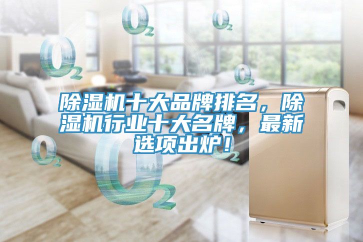 除濕機十大品牌排名,除濕機行業十大名牌,最新選項出爐!