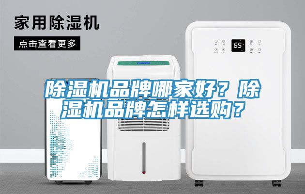 除濕機品牌哪家好？除濕機品牌怎樣選購？