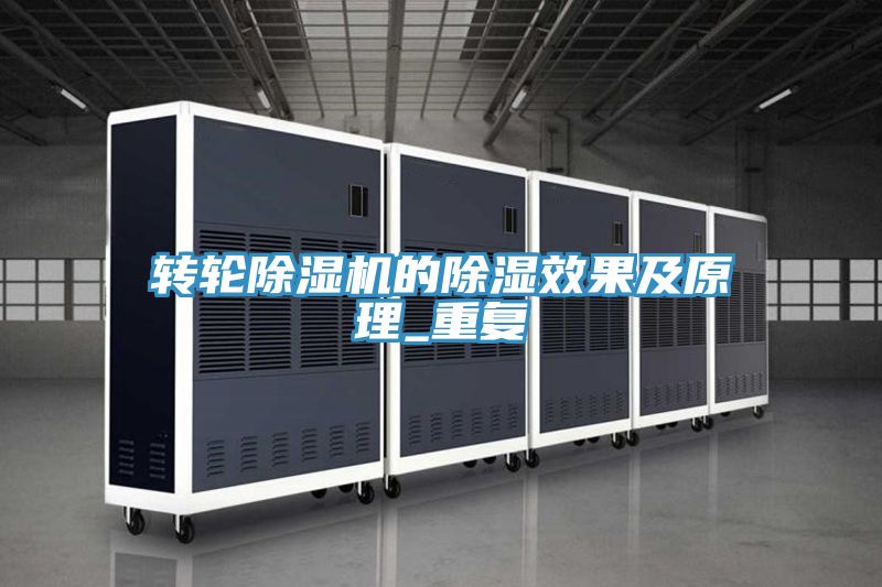 轉輪除濕機的除濕效果及原理_重復