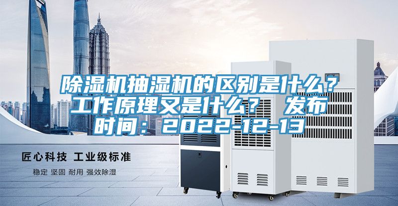 除濕機抽濕機的區別是什么?工作原理又是什么? 發布時間:2022-12-13