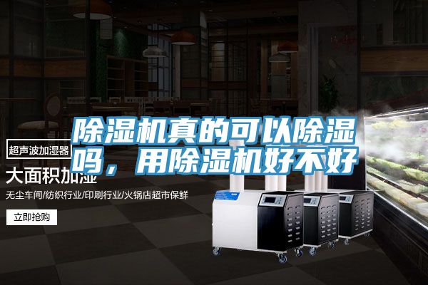 除濕機真的可以除濕嗎，用除濕機好不好