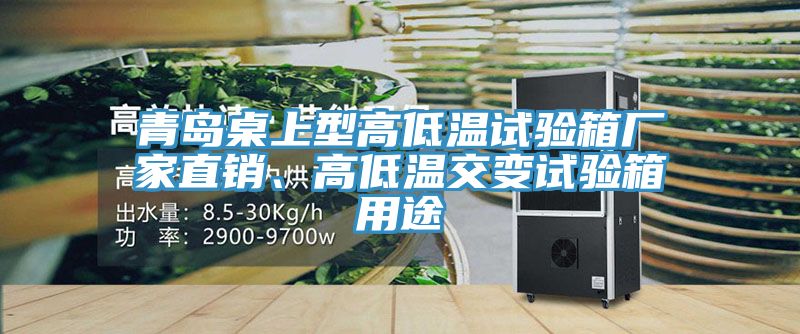 青島桌上型高低溫試驗箱廠家直銷、高低溫交變試驗箱用途