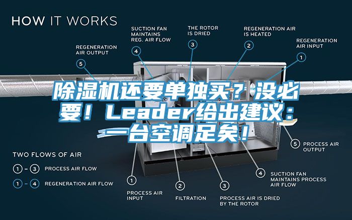 除濕機(jī)還要單獨(dú)買？沒必要！Leader給出建議：一臺(tái)空調(diào)足矣！