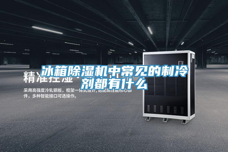 冰箱除濕機中常見的制冷劑都有什么